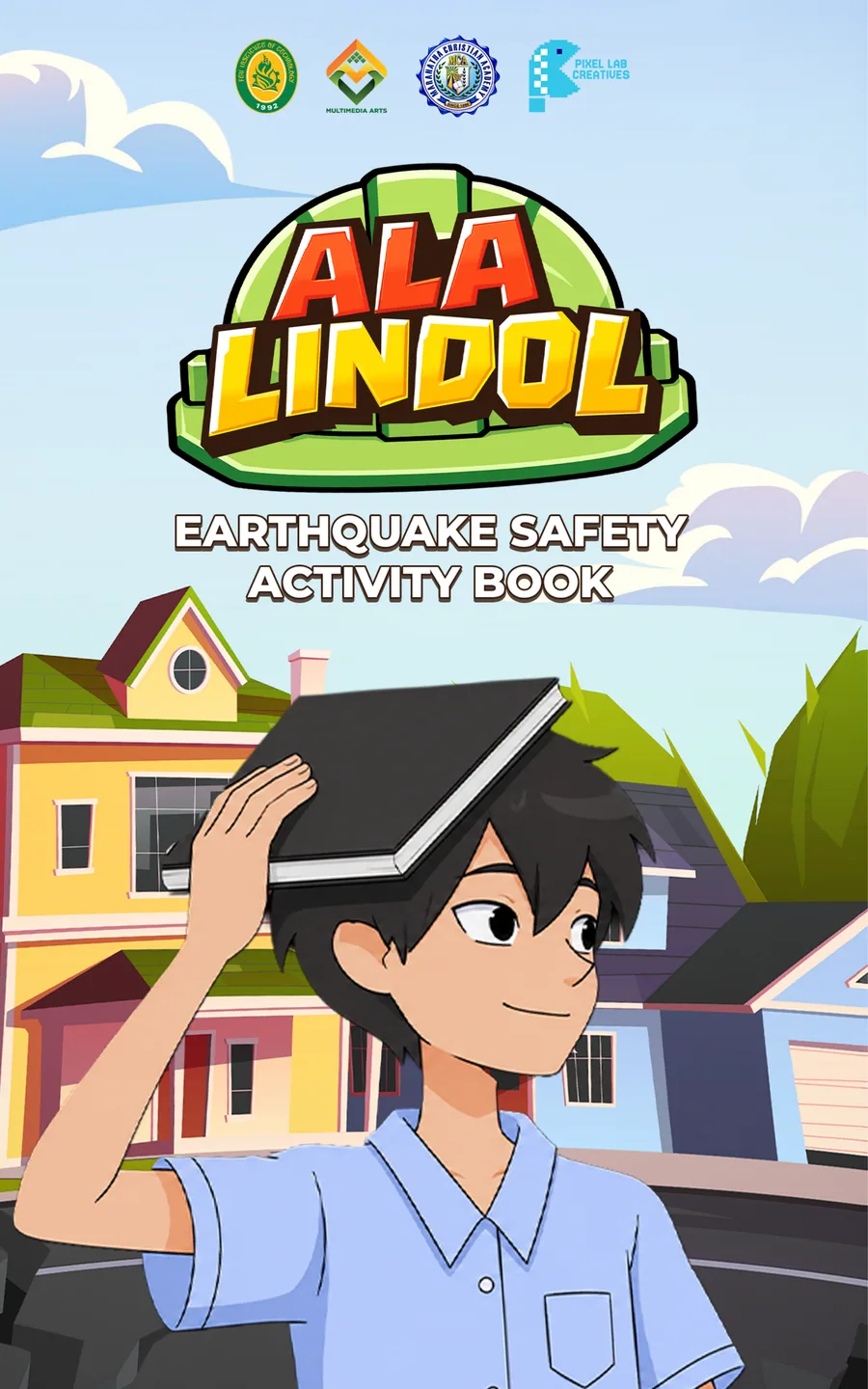 Cover of the AlaLindol Earthquake Safety Activity Book